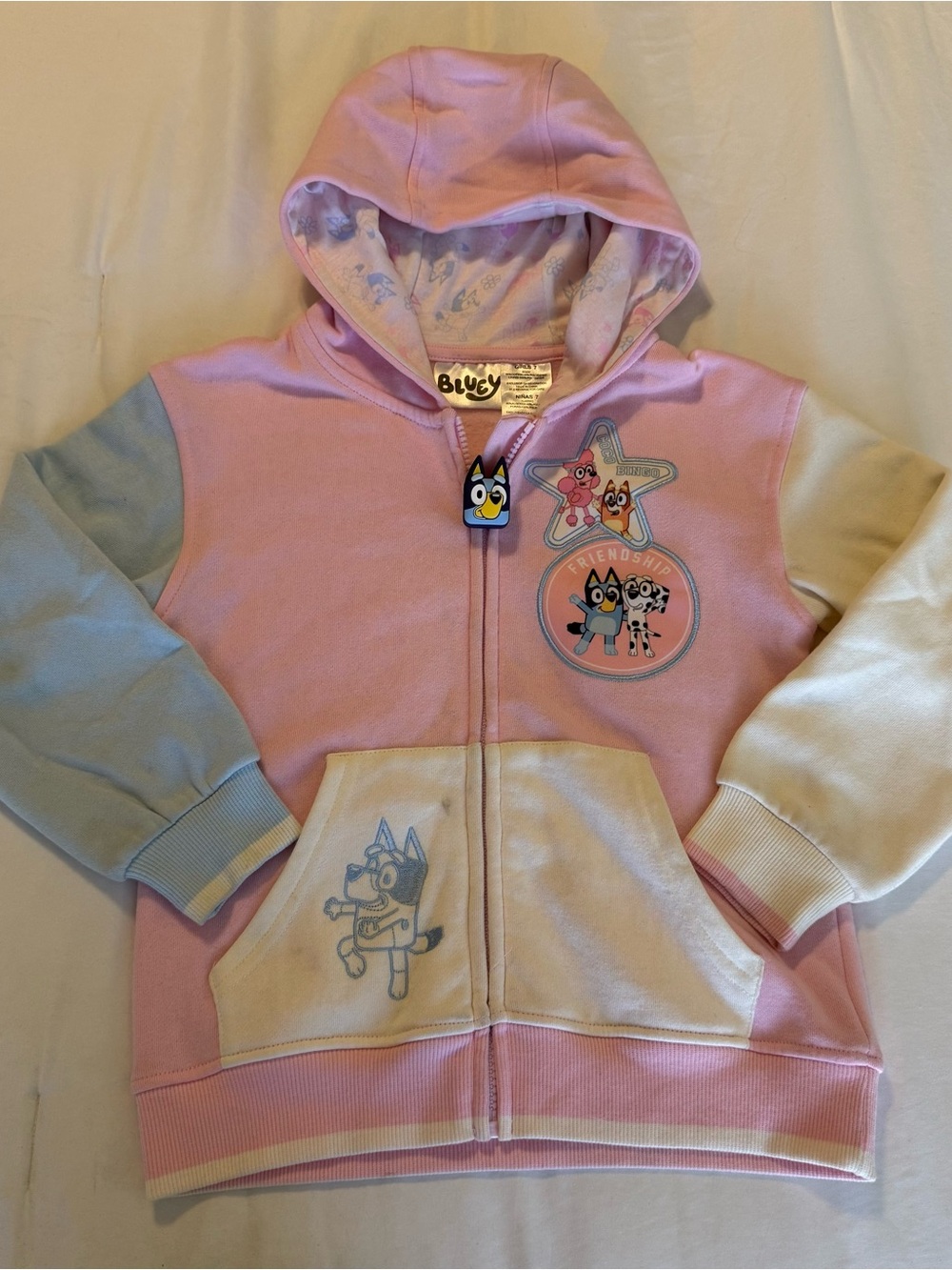 Bluey Girl’s jacket - size 7